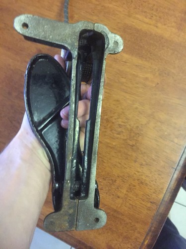 Antique Early Electric Watchmakers Rat Rod Sewing Pedal Make A Lamp!