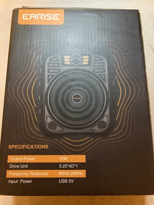 Carise T26 Additional Mic Port Remote Control Wireless Speaker System
