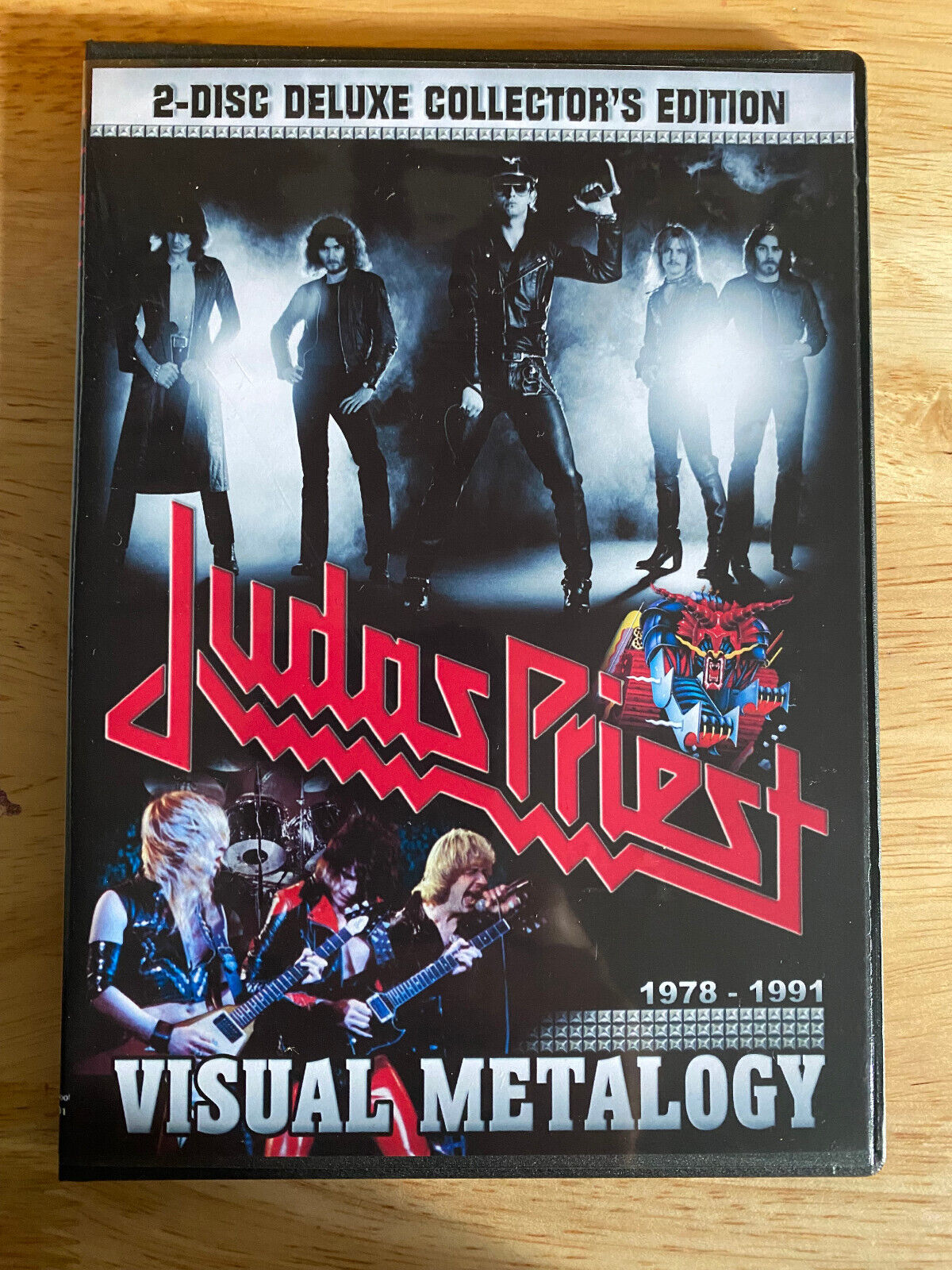 Judas Priest - Visual Metalogy Delux Edition 1978-91 Live DVD Rob Halford Fight Judas Priest - Visual Metalogy Delux Edition 1978-91 Live DVD Rob Halford Fight