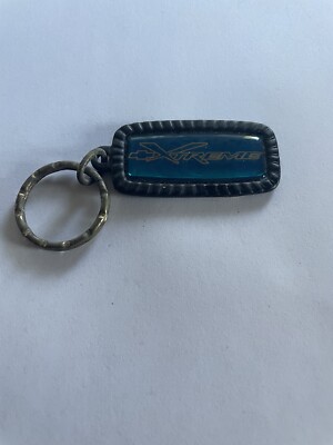 CHEVY XTREME BLACK METAL KEY CHAIN VINTAGE NOS UNIQUE MADE IN USA