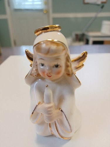 木製エンジェル Three Angels Precious Gifts Home Interiors Porcelain 14034