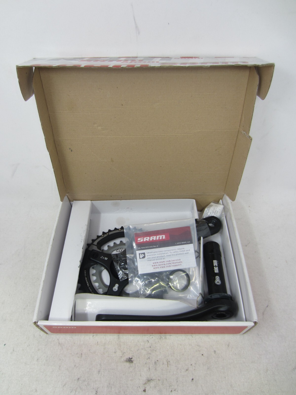 NEW SRAM Truvativ X9 Double 28/42 10 Speed 120BCD 175mm BB30 MTB Bike Crankset