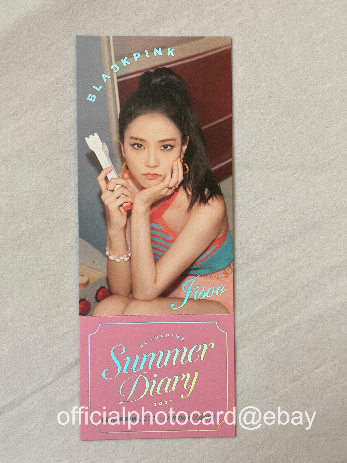 ジス JISOO トレカ 2019 SUMMER DIARY BLACKPINK