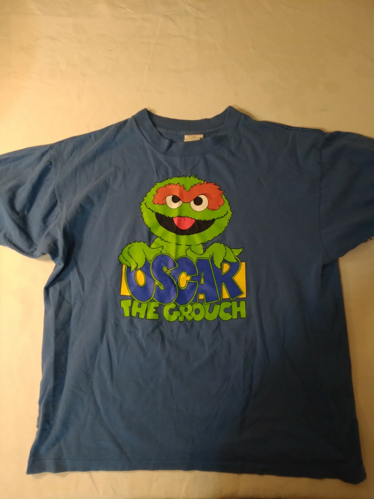 ☆ KITH x Sesame Street Oscar The Grouch コラボTシャツ ☆ Kith x Sesame Street Oscar The Grouch Vintage Tee - Size XL