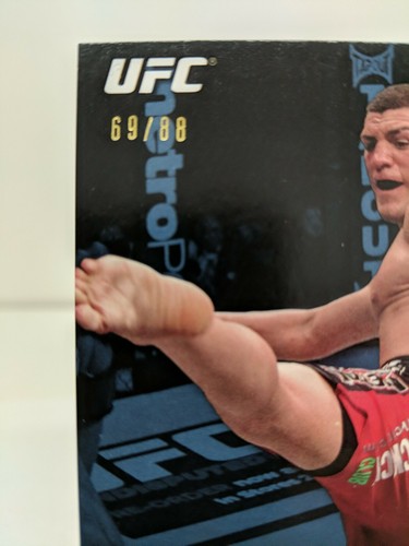 Nick Diaz UFC Topps Knockout 2013 Green Parallel 69/88