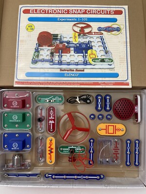 Electronics Snap Circuits Jr. Set Elenco Exploration Kit #SC-100 
