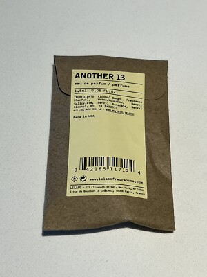1.5ml / 0.05 oz Le Labo ANOTHER 13 Eau de Parfum Perfume Sample New Sealed Vial