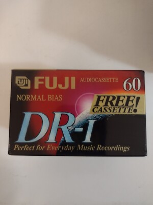 7 Pack - Fuji DR-I 60 Blank Audiocassettes Normal Bias Brand New Sealed