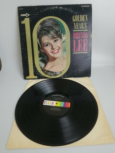 Vinyl 33 10 Golden Years Brenda Lee Decca Records DL-74757