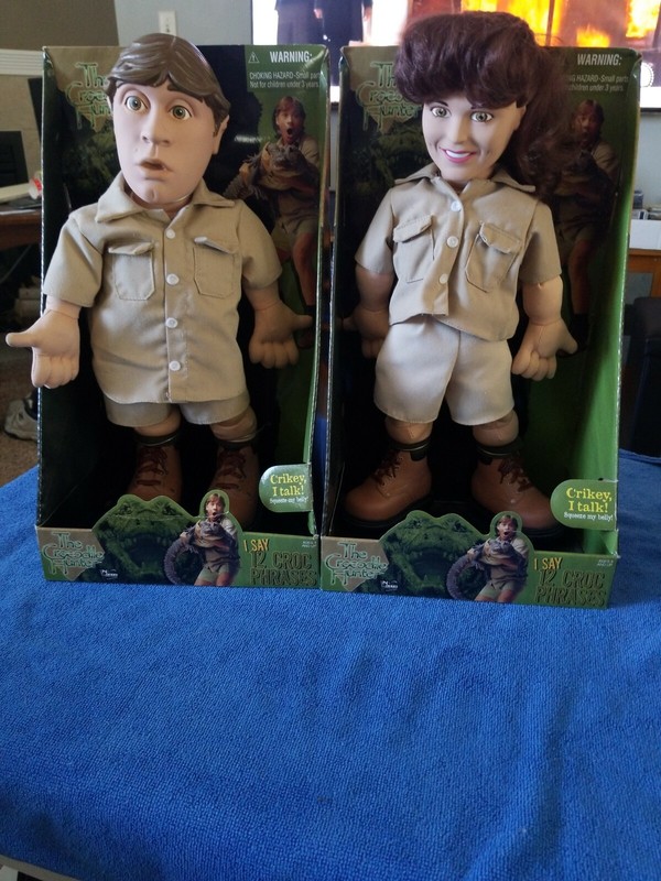 steve irwin talking doll