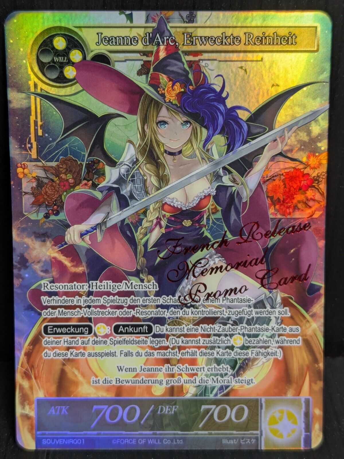 Force of Will TCG | Jeanne d'Arc, the Awakening Purity | GER Force of Will TCG | Jeanne d'Arc, the Awakening Purity | GER