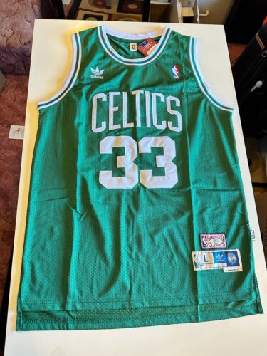 Larry Bird Boston Celtics #33 Green Classic throwback mens jersey HOF