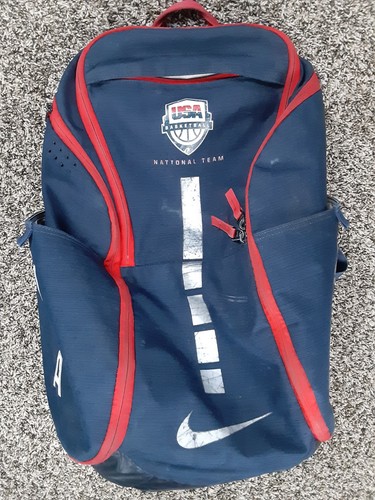 Nike Hoops Elite Pro Basketball Backpack - Red/Obsidian TEAM