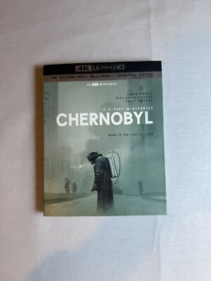 Chernobyl: Mini-Series (4K Ultra HD / Blu-Ray, 2020 4-Disc Set) w/ OOP Slipcover