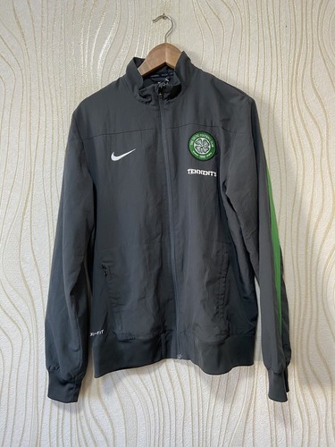 Nike Celtic FC ナイロンジャケット Lサイズ Celtic Glasgow FC Football Soccer Longsleeve Full Zip Jacket