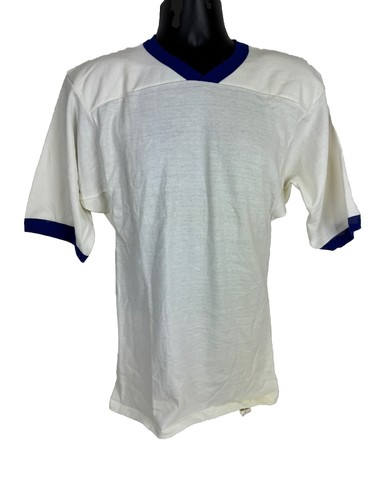 Vintage Russell Athletic Streetwear Jersey Small Tee White