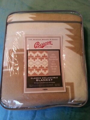 Beacon Blanket Southwestern Shilah Native American Design Twin Blanket Throw