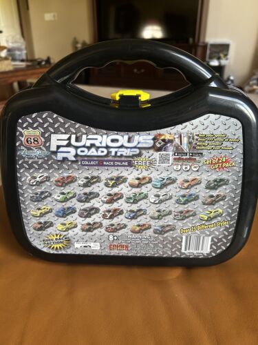 Furious Road Trip Toy Cars Pack Of 20 w/carrying Case New Furious Road Trip Toy Cars Pack Of 20 w/carrying Case New