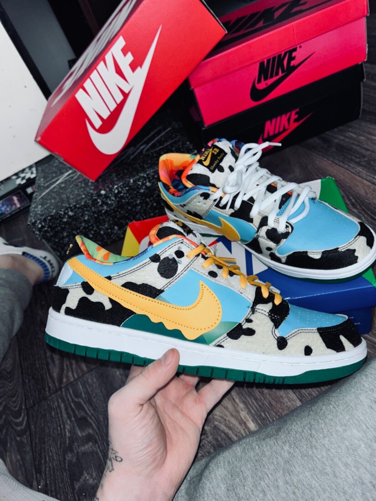 Size 10 - Nike Dunk Low SB x Ben & Jerry's Chunky Dunky Size 10 - Nike Dunk Low SB x Ben & Jerry's Chunky Dunky
