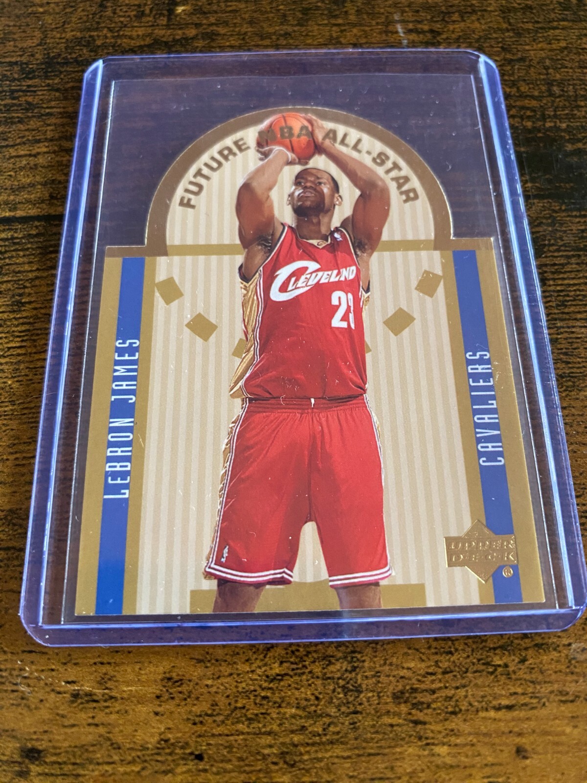 その他 2003 lebron james UD Future All-STAR RC 2003 Upper Deck Future All-Star Die-Cut Lebron James | PSA