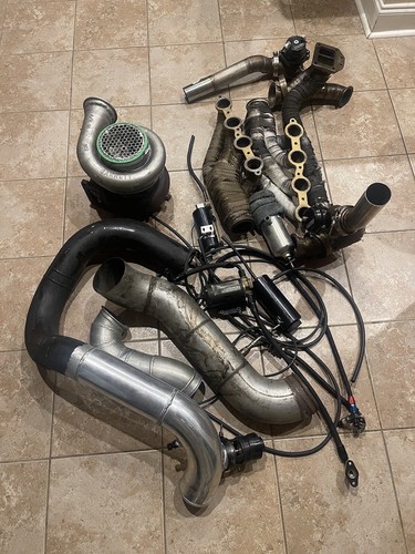 Garret 102 mm turbo kit , Bovs, Piping, and Headers.