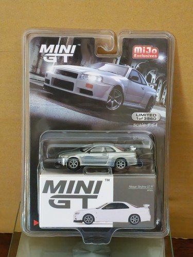 Mini GT 1:64 Chase Nissan Skyline GT-R (R34) V-Spec N1