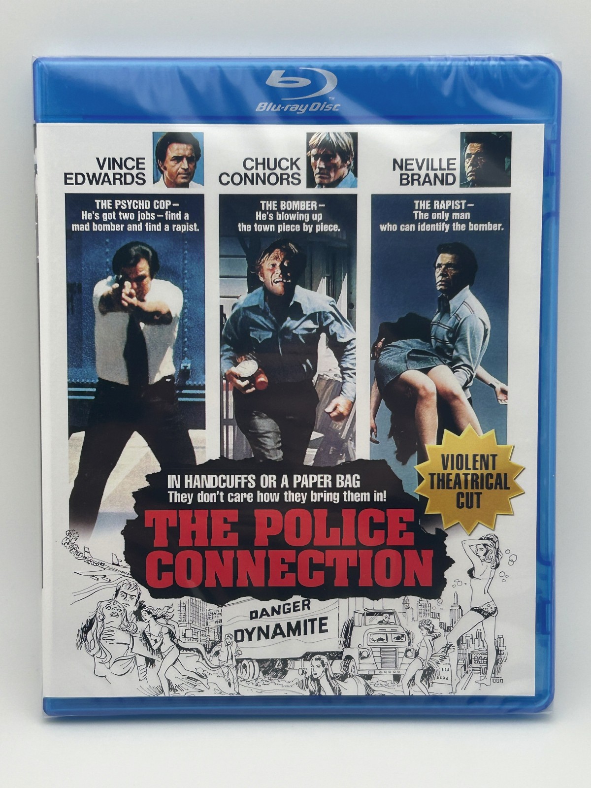 The Police Connection (The Mad Bomber) (1973) Blu-ray Code