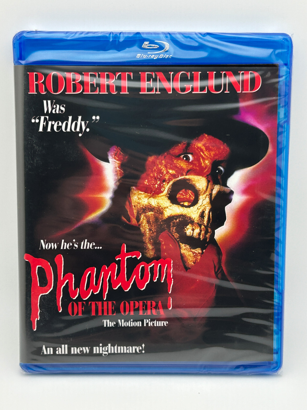 Wee Blue Coo Chaney Phantom Oper Horror Spaß Weihnachtskarte – Lustige Grußkarte Mit Unbedruckter Innenseite