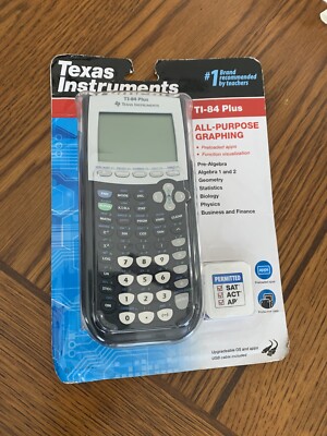 Texas Instruments Ti-84 Plus Graphing Calculator Brand New