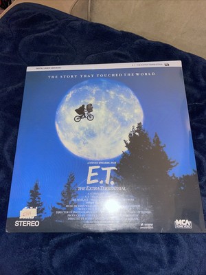E.T. the Extra-Terrestrial (Laserdisc, Letterboxed) w/ Drew Barrymore, 1982, NEW