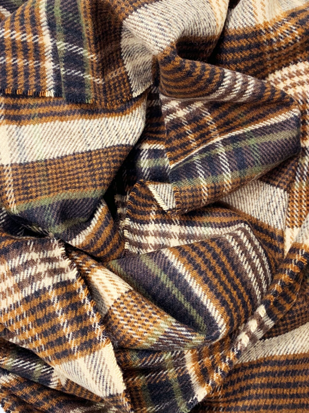 Calvia Cashmere Feel Scarf Super Soft & Warm Elegant Looks - Multicolor Brown