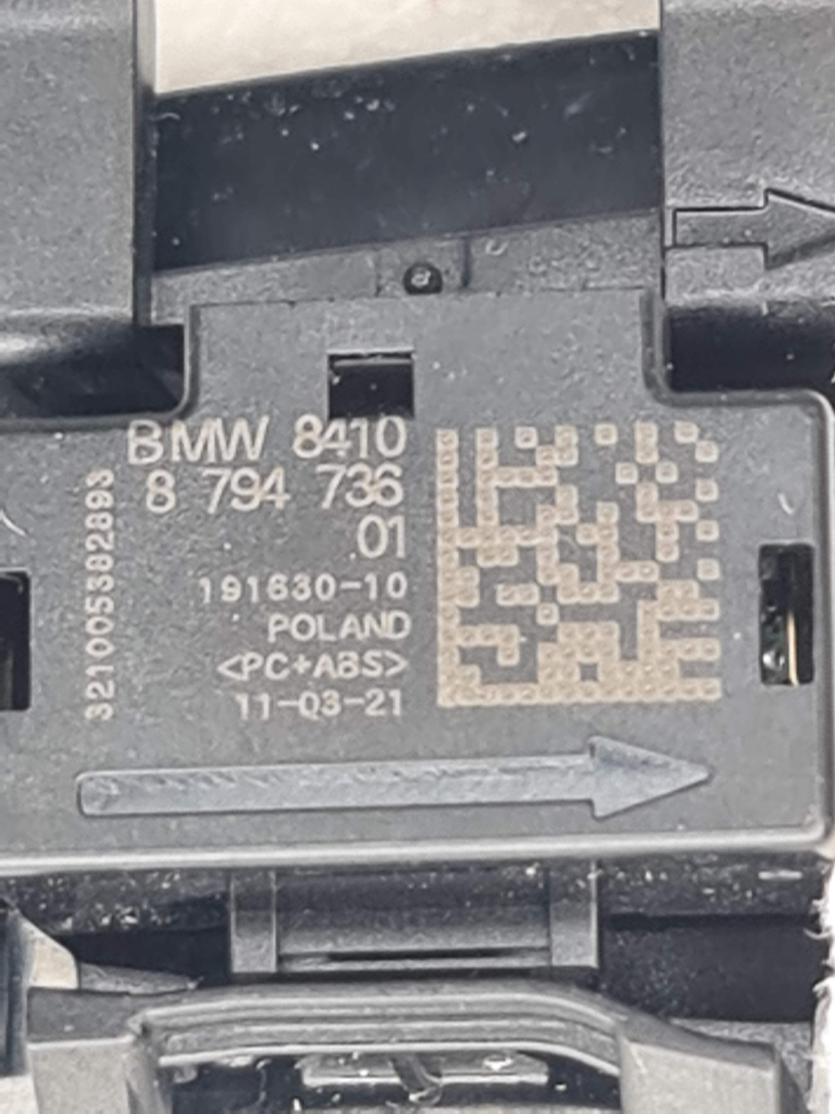 0 Bmw 84108794736 HANDS FREE TELEPHONE MICROPHONE Genuine 8794736 image 6