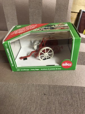Siku Potato Digger Fir Toy Tractor WTS3484 Never Taken Out Of Box
