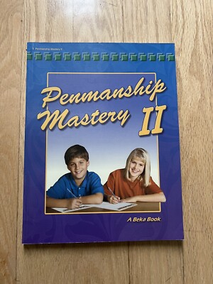 Abeka Penmanship Mastery 2 - Unused - Third Edition - Grade 5