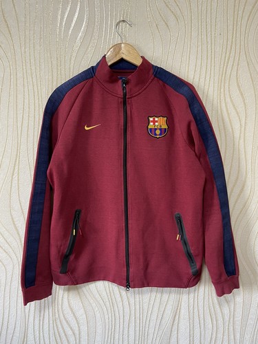 BARCELONA FOOTBALL SOCCER TRACK TOP JACKET NIKE 626745-677