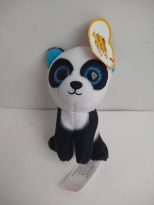 Ty Beanie Boos MING THE PANDA Plush Toy Blue Eyes