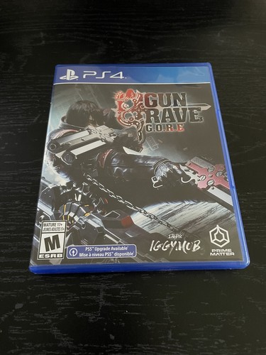 COMPLETE GunGrave G.O.R.E. (Sony PlayStation 4, 2022) gore