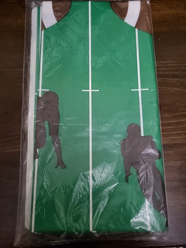 Touchdown 1 - Heavy Plastic Tablecover Football Party Decoration New Unopened