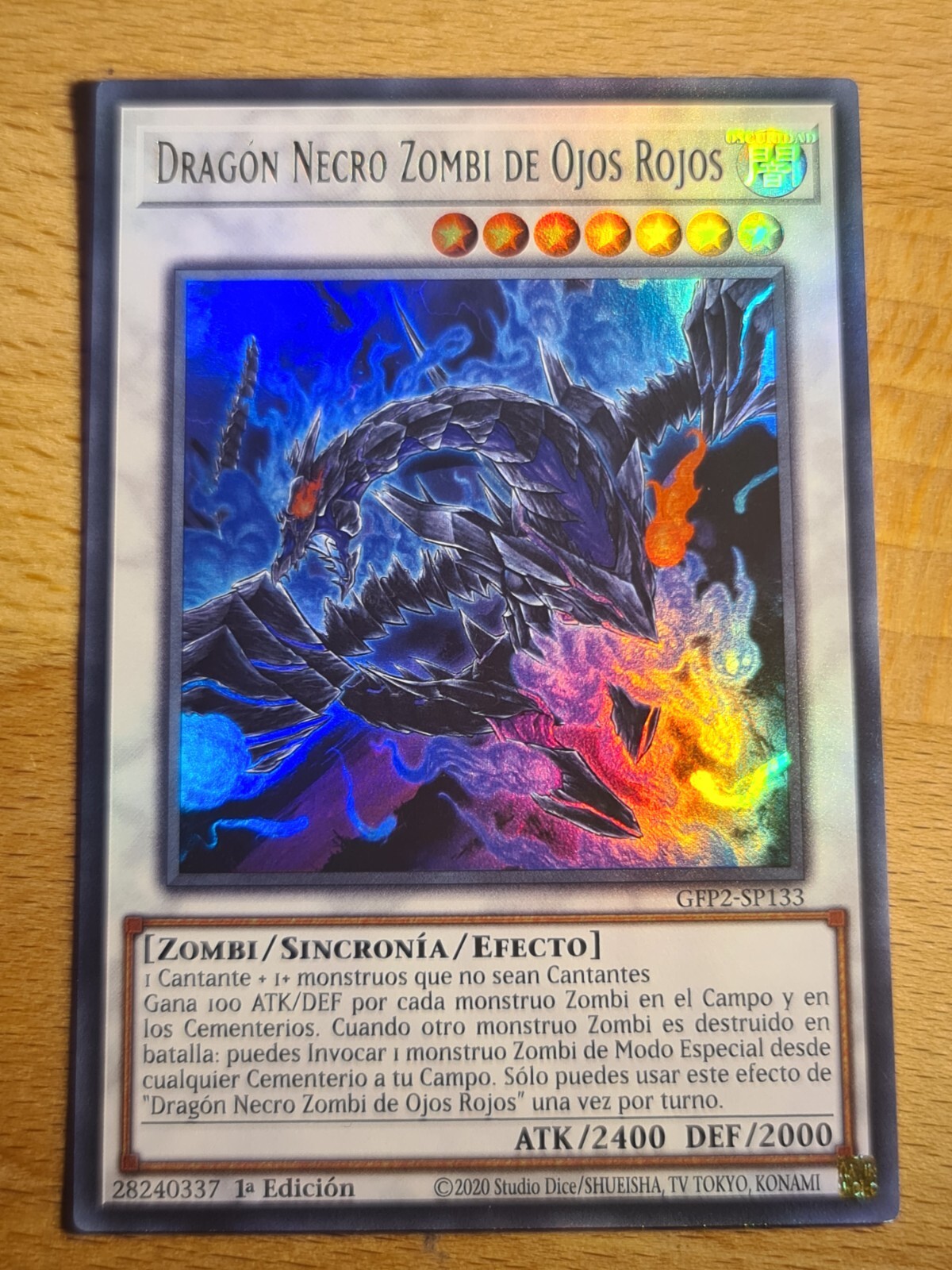 RED-EYES DRAGON シークレットレア GEM MT Yu-Gi-Oh Red-Eyes Black Dragon Card 2003 SDJ #001 - WCG 10