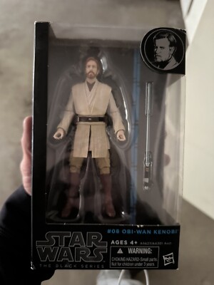 Star Wars Black Series Obi Wan Kenobi Blue Line #08 Original Release NEW RARE
