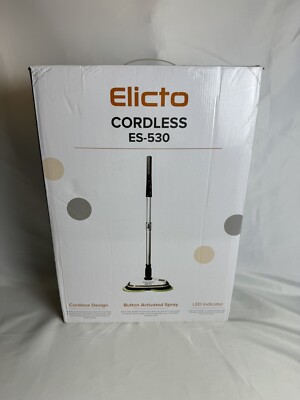 Elicto [2021 Update] Electronic Dual Spin Mop and Polisher
