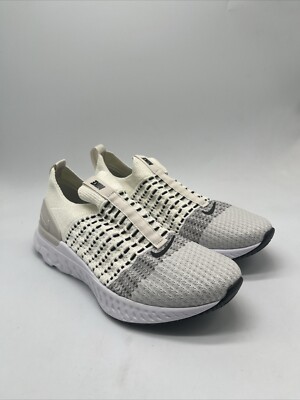 Nike React Phantom Run FK 2 Sail/Black Running Shoes DV2139-100 Men's Size 9.5