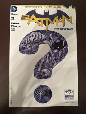 BATMAN #29 WONDERCON EXCLUSIVE VARIANT DC COMICS New 52 NM Snyder Capullo