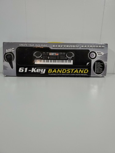 61 Key Childrens Bandstand Digital Music Electronic Keyboard Educational MQ-6104
