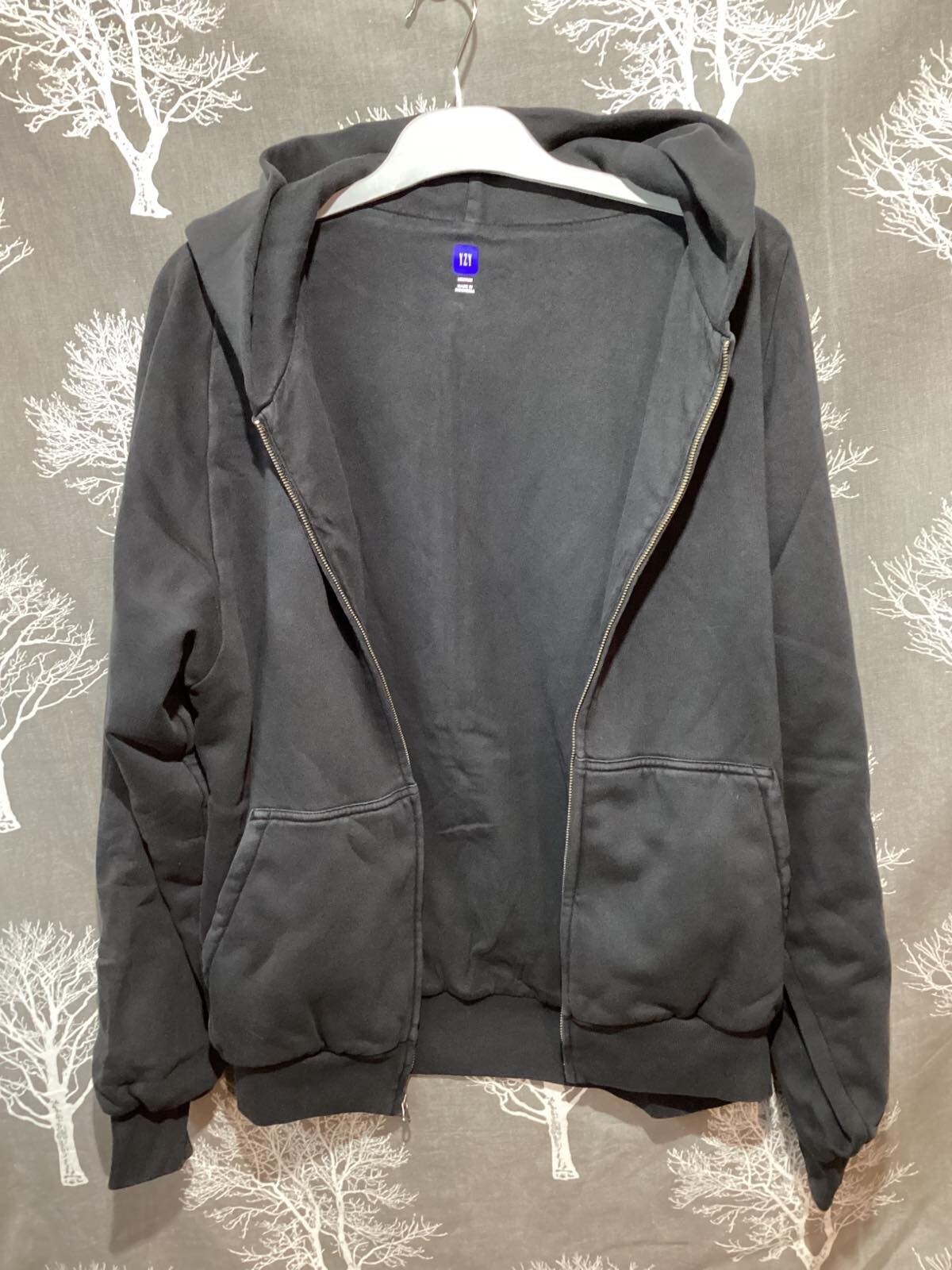 Yeezy×GAP zip up hoodie M Yeezy Gap Zip Up Hoodie Dark Grey Size 