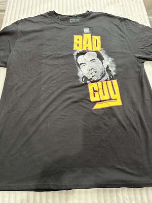 WWE 2XL Graphic Tee Short Sleeve Crew Neck Black Razor Ramon Bad Guy T-Shirt.