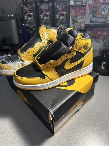 Size 6 - Jordan 1 High Retro OG Pollen New With Original Box