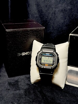CASIO G-SHOCK DW-5600E 3229 Black Men's Watch With Original Box & Papers