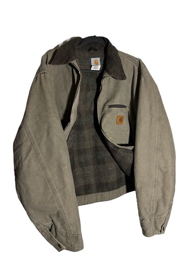 Carhartt J97DES グレー ジャケット Lサイズ VINTAGE CARHARTT DETROIT STYLE GREY JACKET 1990S J97 DES