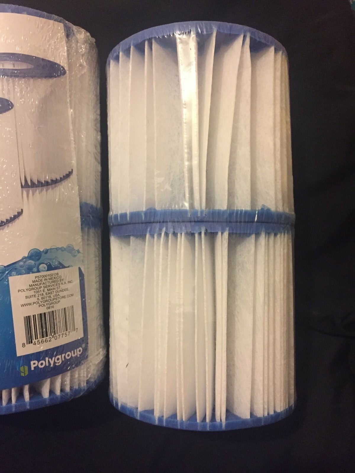 Polygroup Type D Universal Pool Cartridge Filters (4 Filters Pack) FREE SHIPPING